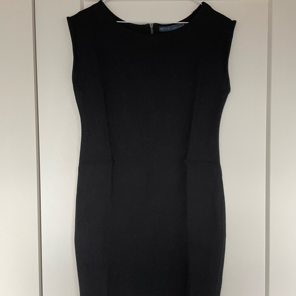 Zara Black Sleeveless Knee-Length Sheath Dress - Picture 1 of 4